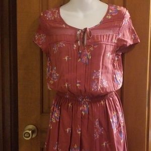 Matilda Jane maroon floral dress... WHAT A KEEPER